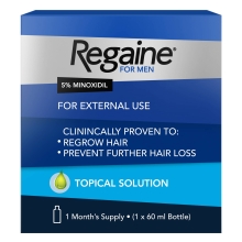 محلول ريجين® بالقوة الإضافية للرجال <h2 style="color:#0c4da2;">علاج تساقط الشعر الوراثي – يحتوي على مادة المينوكسيديل </h2>